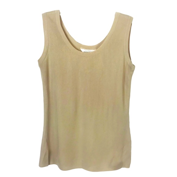 Exclusively Misook Tan Tank Top